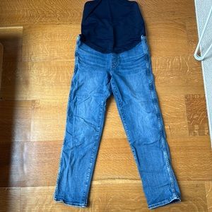 Madewell Maternity Stovepipe Jeans Size 27